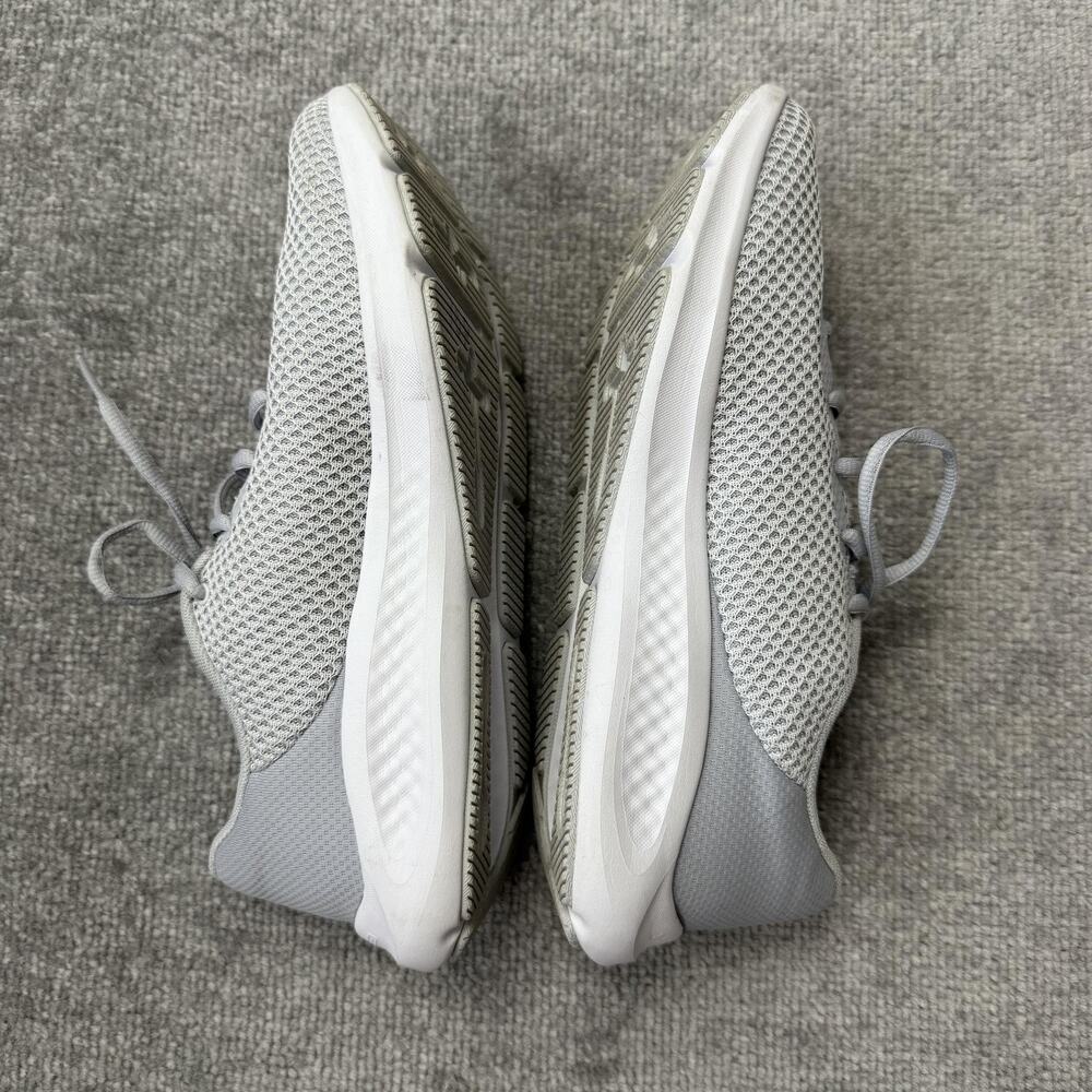 Under Armour Charged Shoes Womens Size 10.5 Gray Mesh Running Gym 3024889-101 - Picture 8 of 12